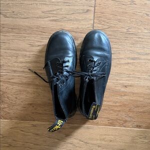Dr. Martens Black Leather women’s boots